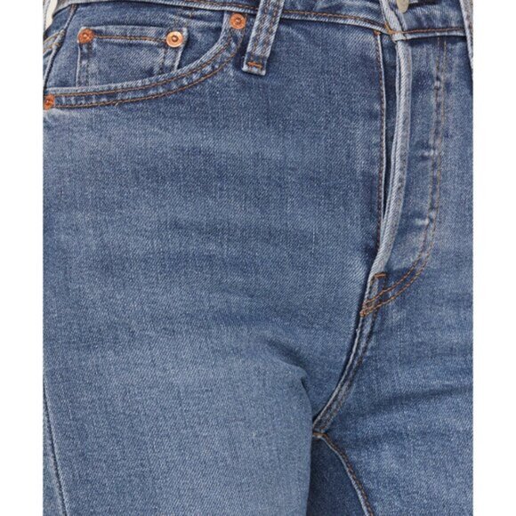 LEVI'S wedgie straight jeans in summer love (sz31) - Picture 3 of 16